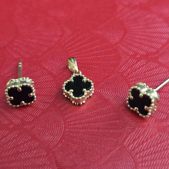 Set - cute earring and pendant - Picture 6 of 16